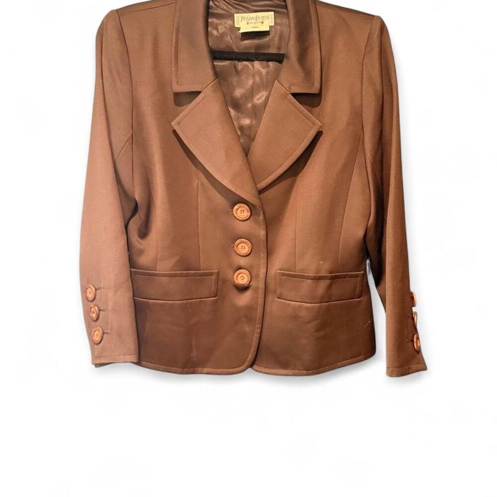 Yves-saint-laurent Women's Brown Jacket